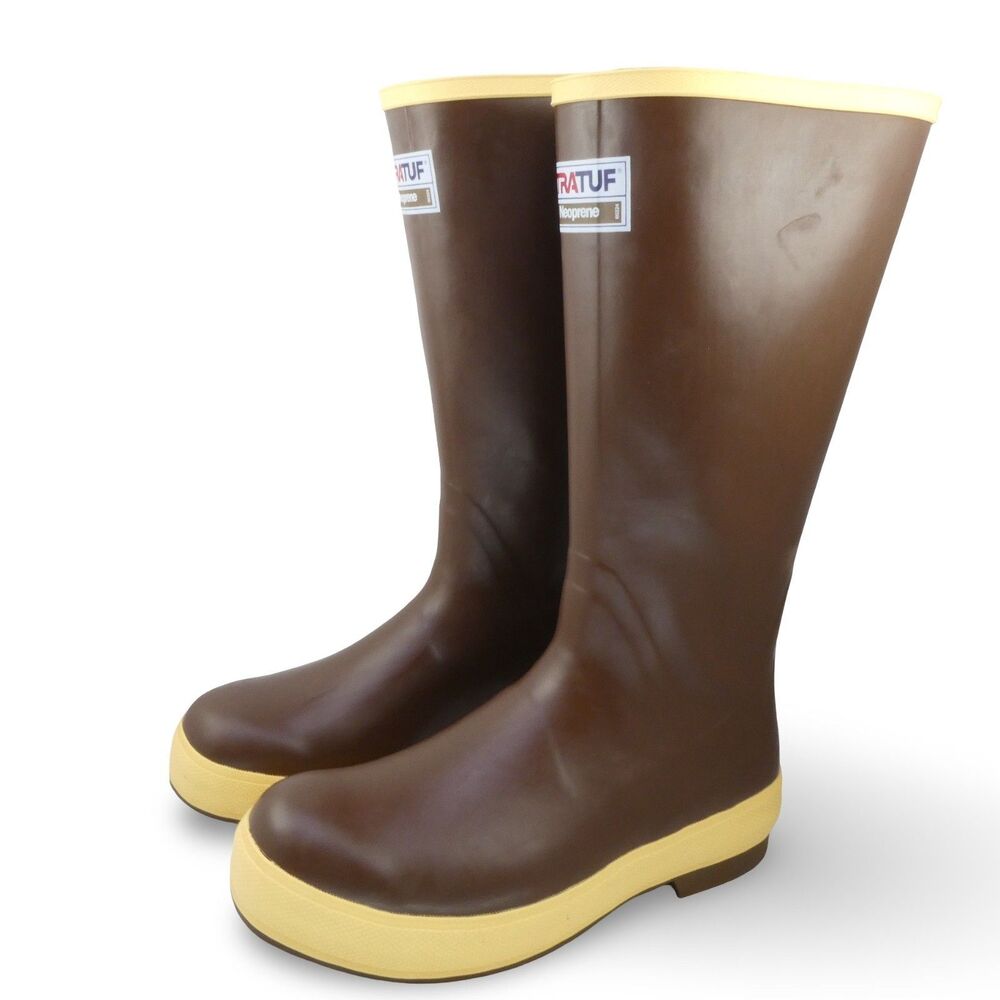 XTRATUF Men's 9 Legacy Boot 15 inch Waterproof Slip-Resistant Boots NWOB 22272G